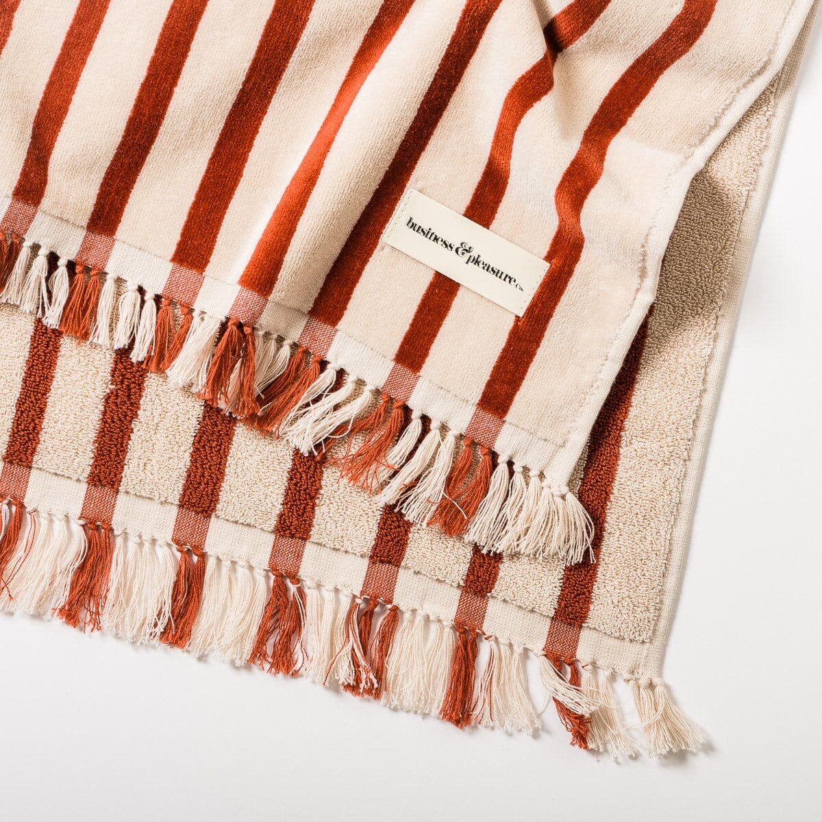 The Beach Towel - Monaco Le Sirenuse Stripe Beach Towel Business & Pleasure Co.