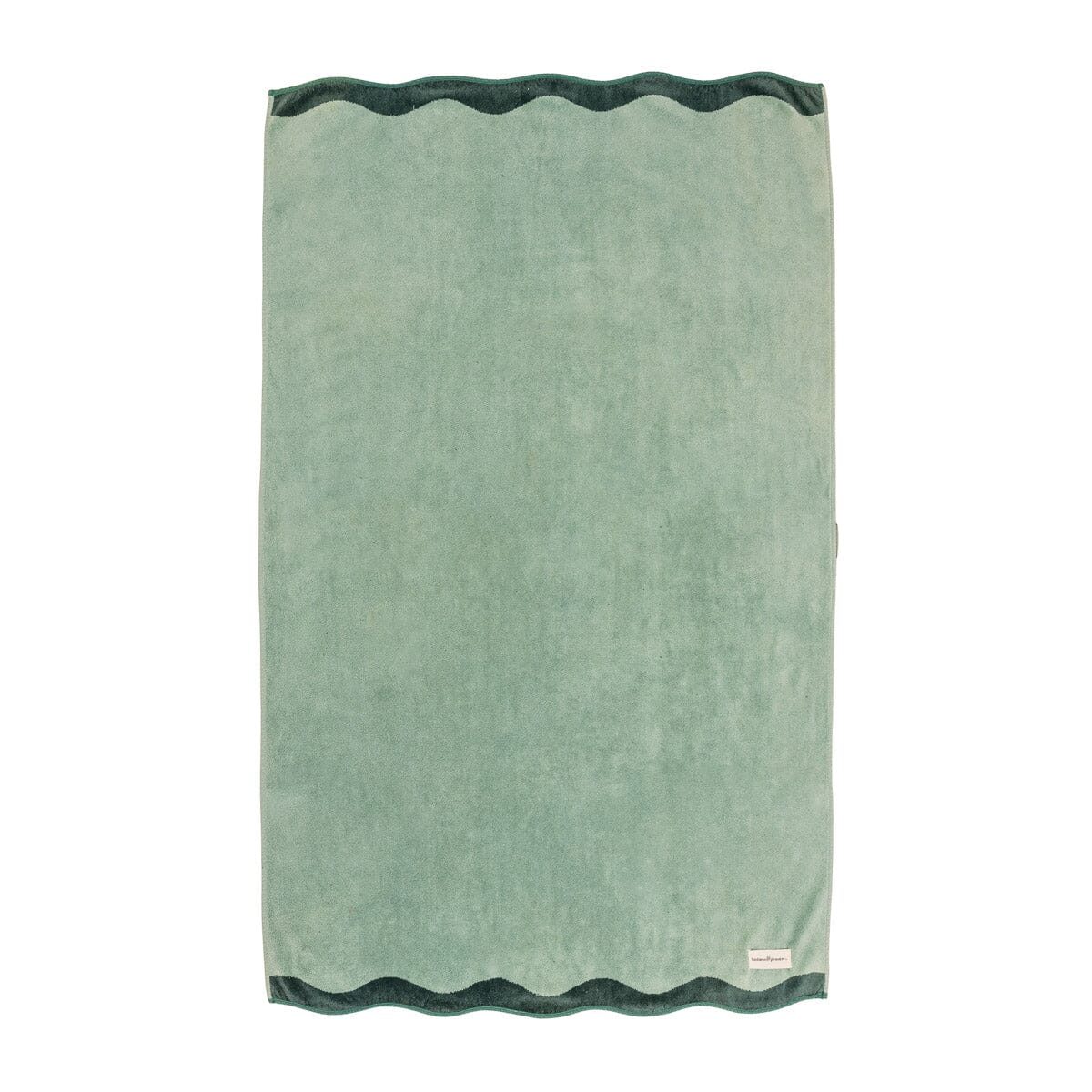 The Beach Towel - Rivie Green Beach Towel Business & Pleasure Co Aus