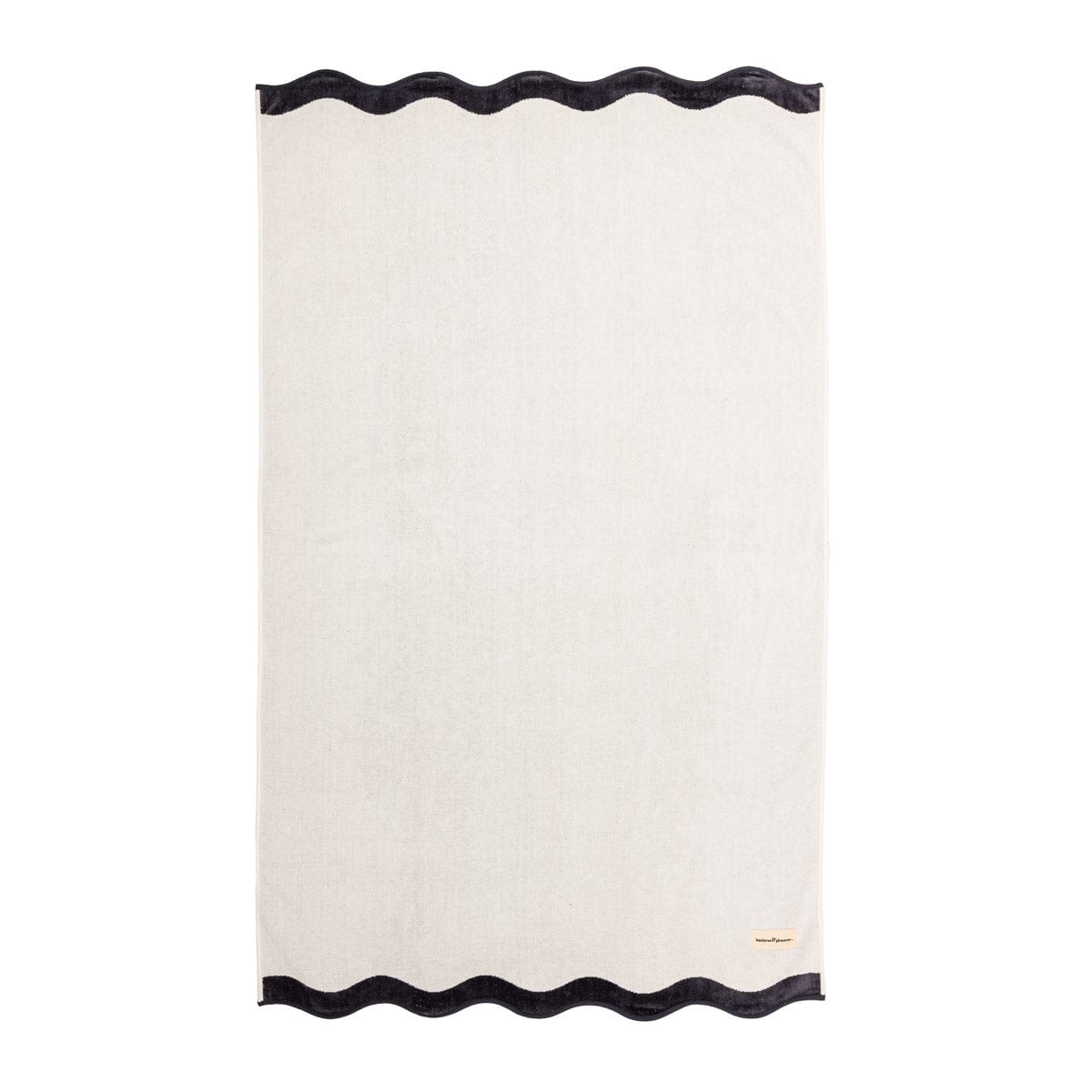 The Beach Towel - Rivie White Beach Towel Business & Pleasure Co Aus