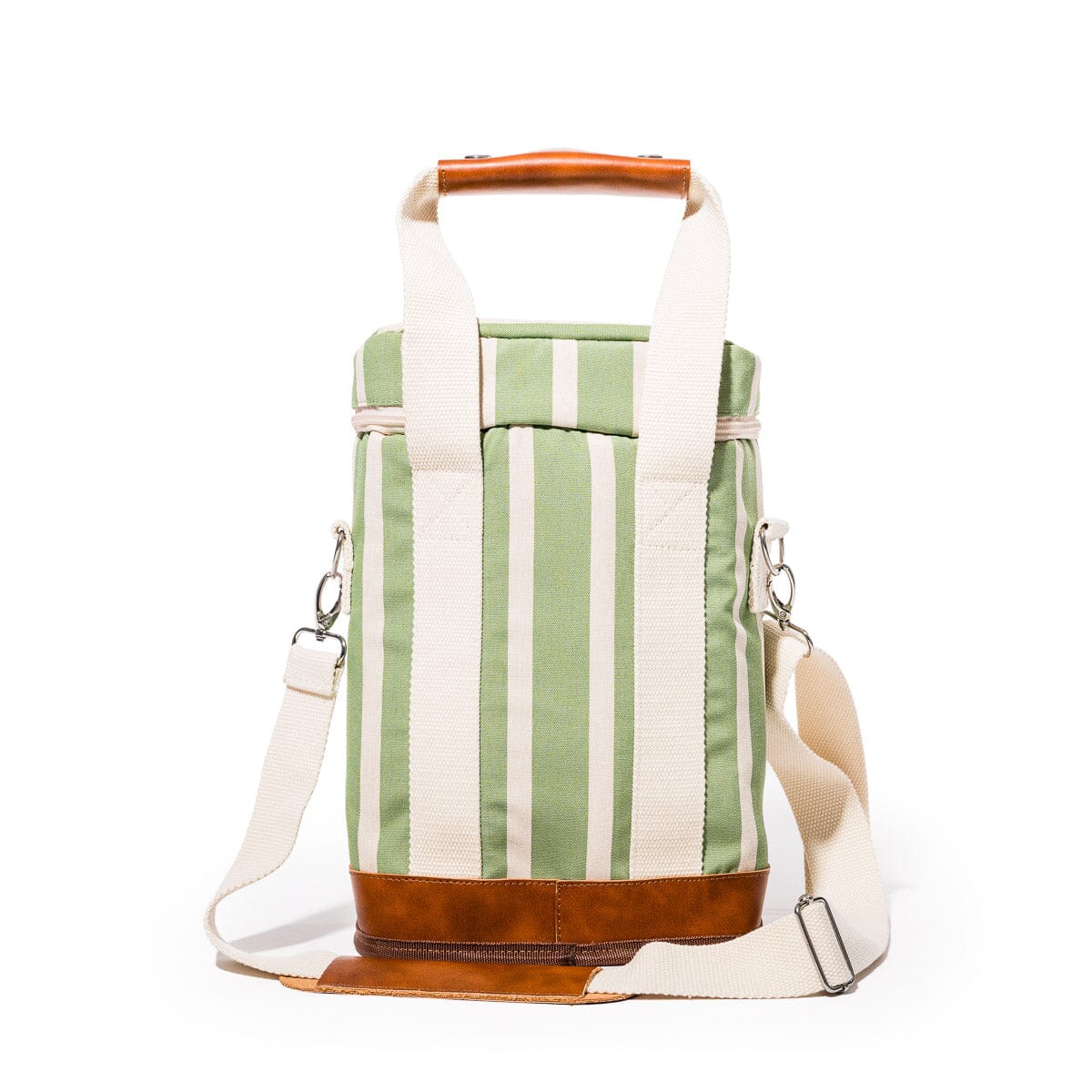 The Wine Cooler Tote Bag - Elsa Stripe Wine Cooler Tote Bag Business & Pleasure Co Aus