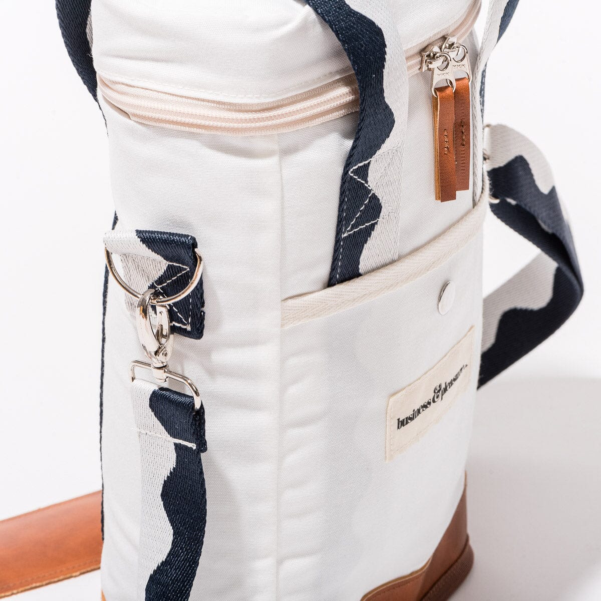The Wine Cooler Tote Bag - Rivie White Wine Cooler Tote Bag Business & Pleasure Co Aus