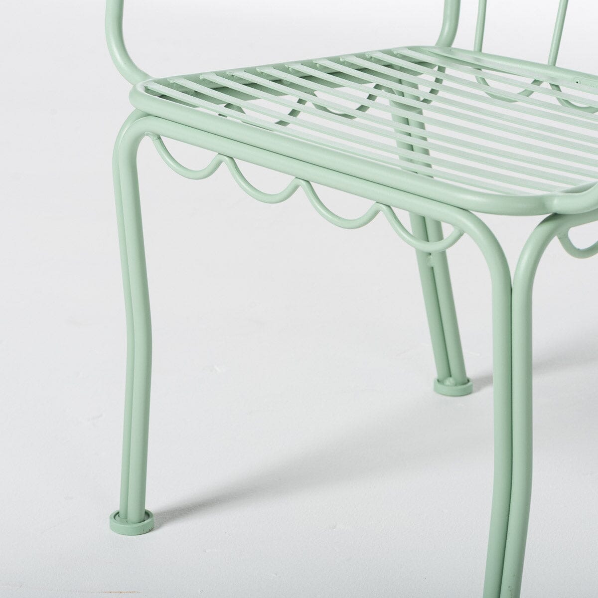 The Al Fresco Dining Chair Frame - Sage Green Al Fresco Dining Chair Business & Pleasure Co Aus