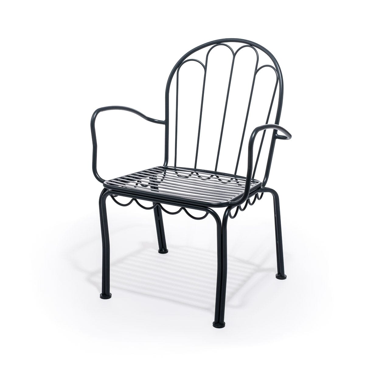 Product image of The Al Fresco Dining Chair - Vintage Black Al Fresco Dining Chair Business & Pleasure Co Aus