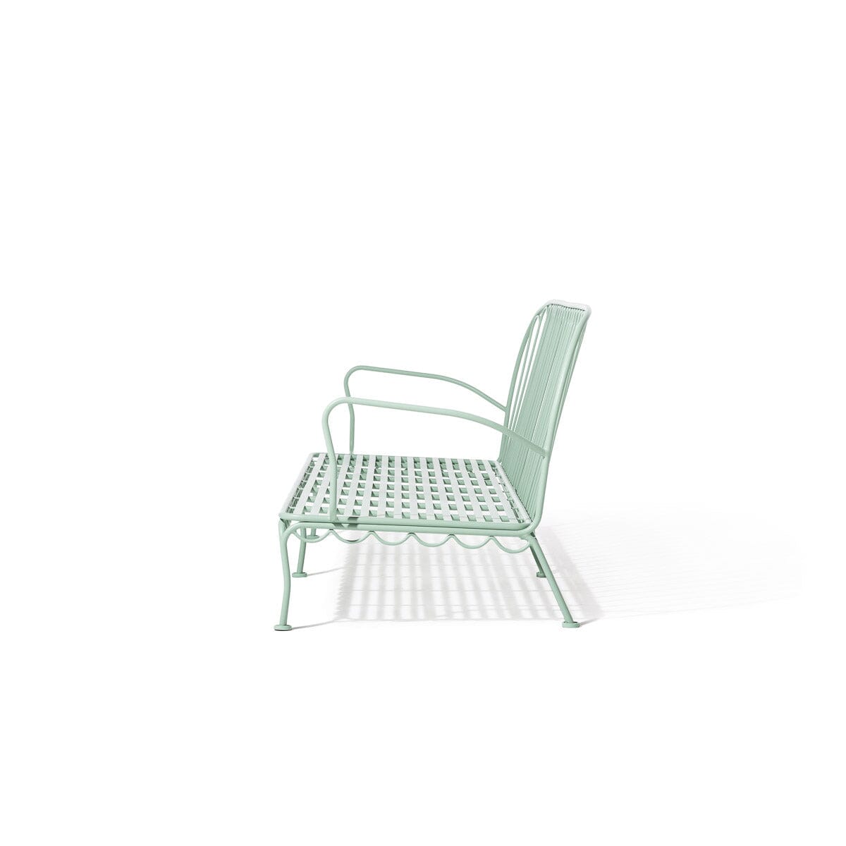 The Al Fresco Sofa Frame in Sage Green Al Fresco Sofa Business & Pleasure Co Aus
