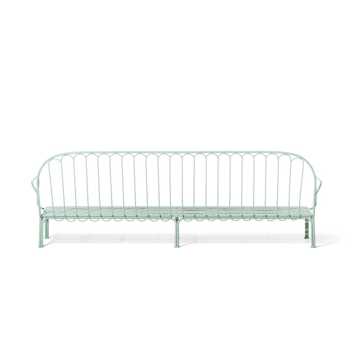 The Al Fresco Sofa Frame in Sage Green Al Fresco Sofa Business & Pleasure Co Aus