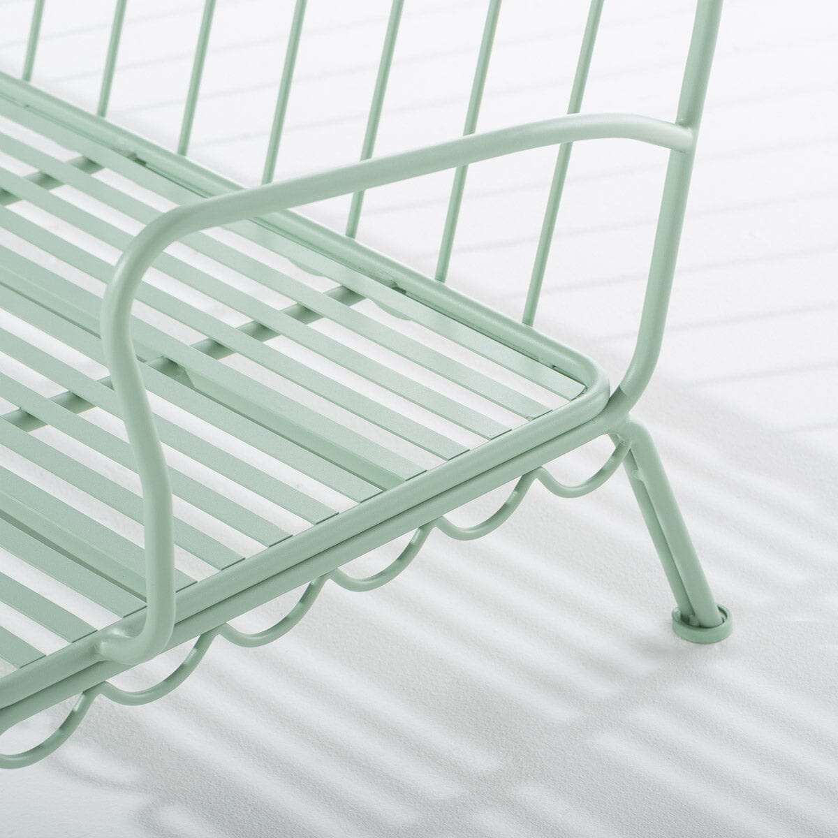 The Al Fresco Sofa Frame in Sage Green Al Fresco Sofa Business & Pleasure Co Aus