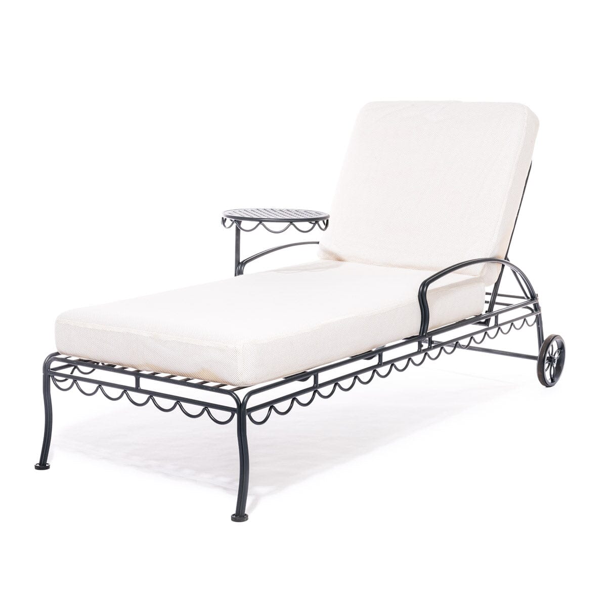 The Al Fresco Sun Lounger - Vintage Black Al Fresco Sun Lounger Business & Pleasure Co.