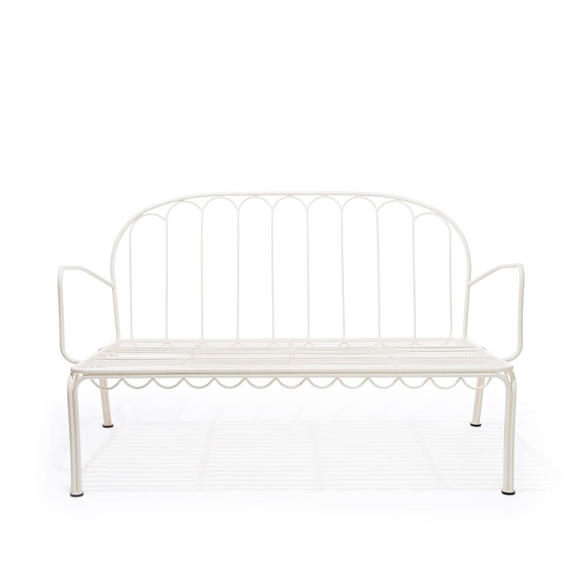 The Al Fresco Love Seat - Antique White Al Fresco Love Seat Business & Pleasure Co Aus