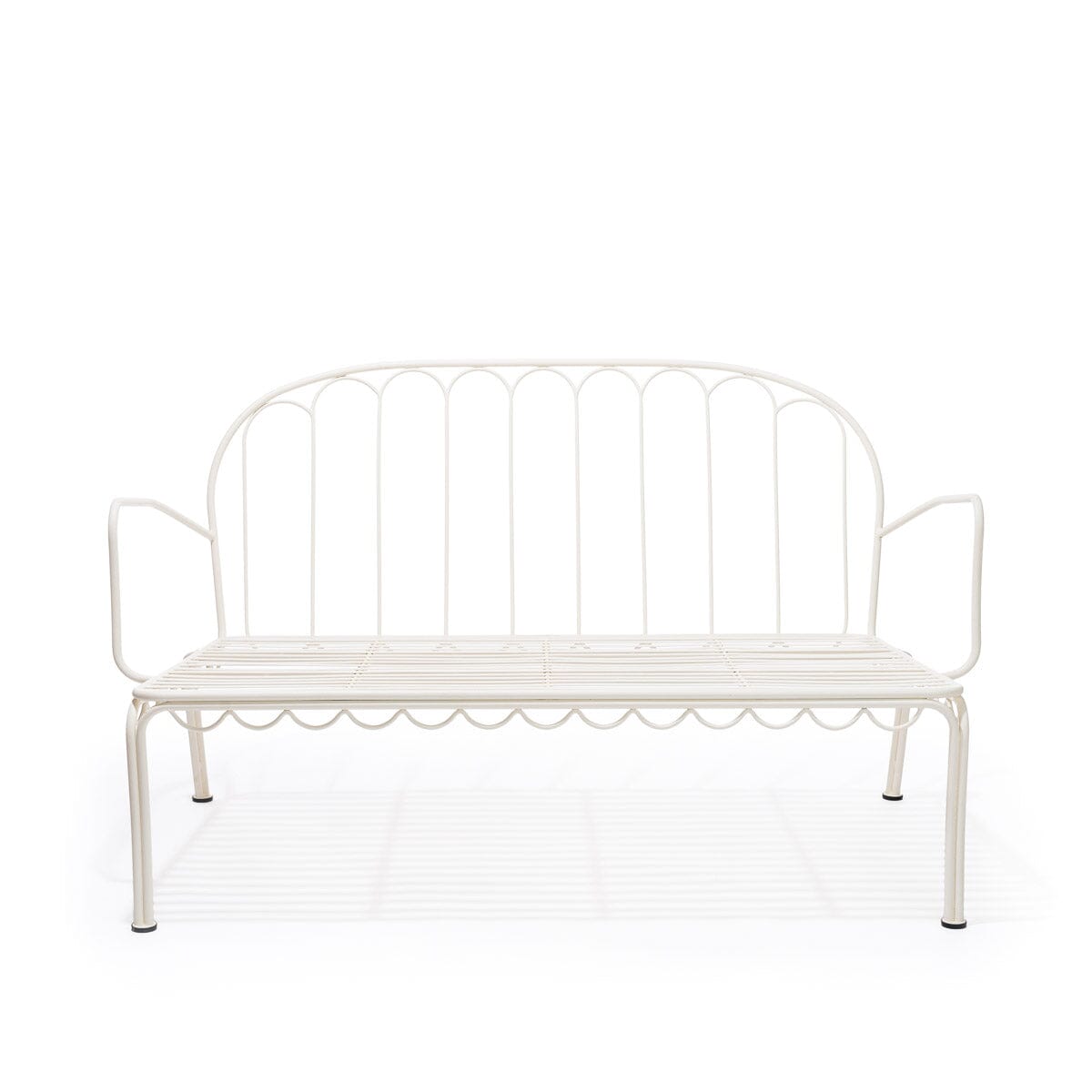 The Al Fresco Love Seat - Antique White Al Fresco Love Seat Business & Pleasure Co Aus 