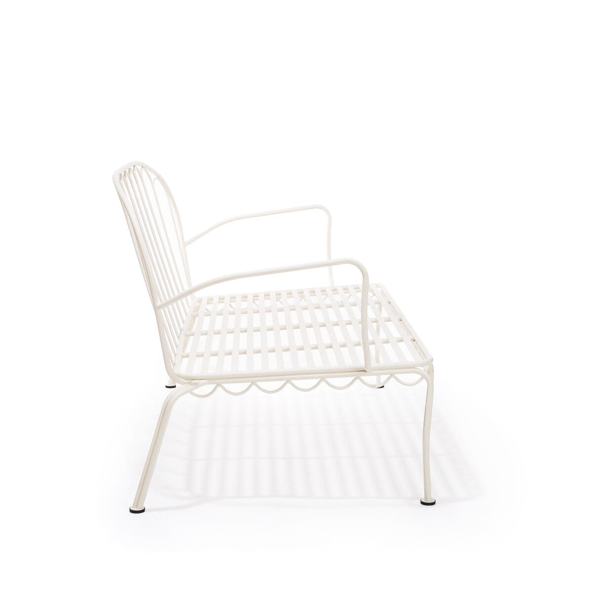 The Al Fresco Love Seat - Antique White Al Fresco Love Seat Business & Pleasure Co Aus