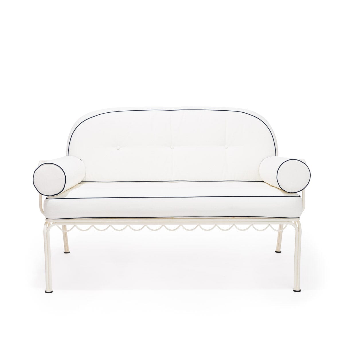 The Al Fresco Love Seat - Antique White Al Fresco Love Seat Business & Pleasure Co Aus