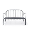 Swatch for The Al Fresco Love Seat - Vintage Black