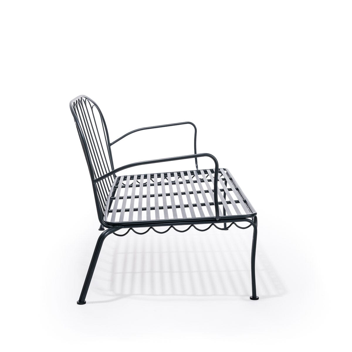 The Al Fresco Love Seat - Vintage Black Al Fresco Love Seat Business & Pleasure Co Aus
