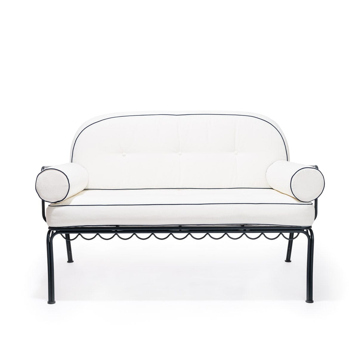 The Al Fresco Love Seat - Vintage Black Al Fresco Love Seat Business & Pleasure Co Aus