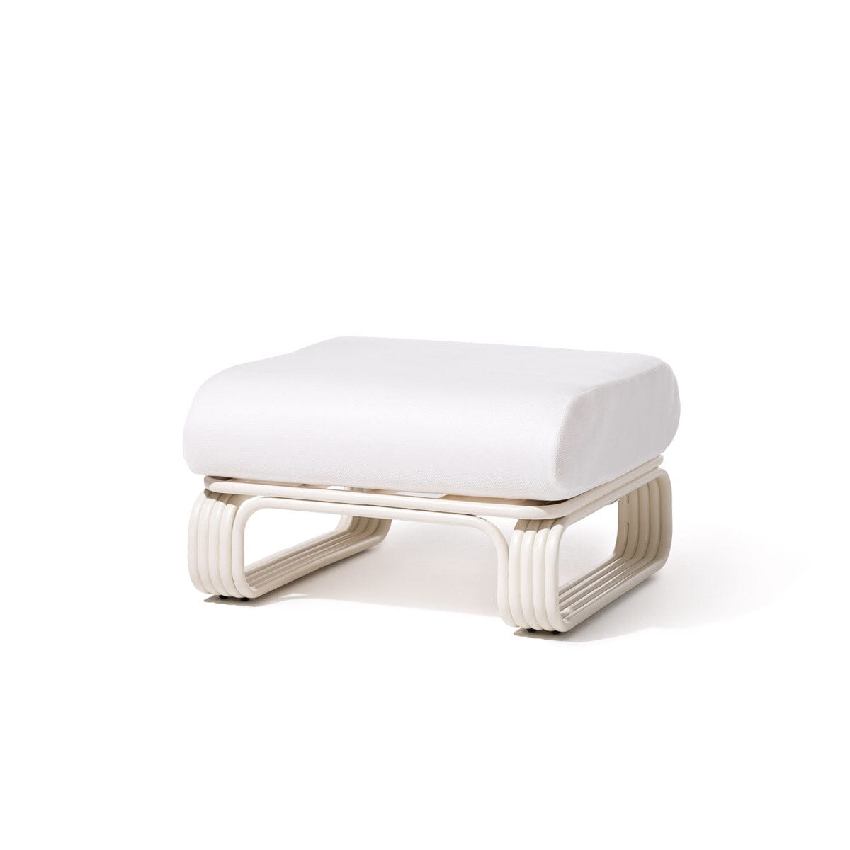 The Contini Ottoman - Antique White Contini Ottoman Business & Pleasure Co Aus
