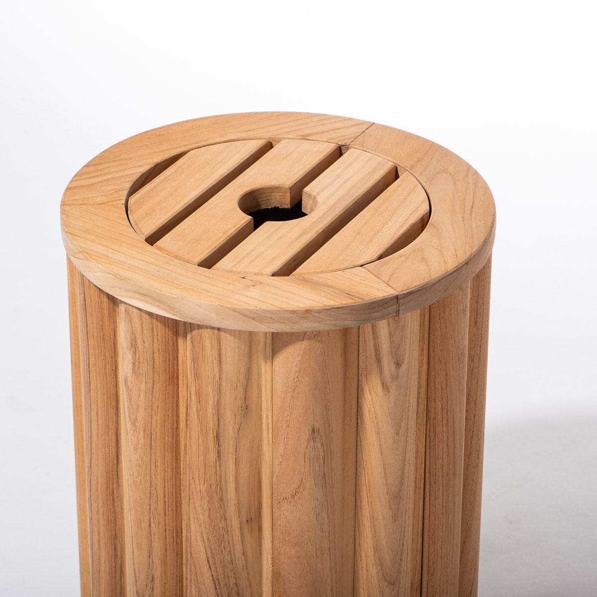 The Daisy Stool - Teakwood Daisy Stool Cushion Business & Pleasure Co Aus