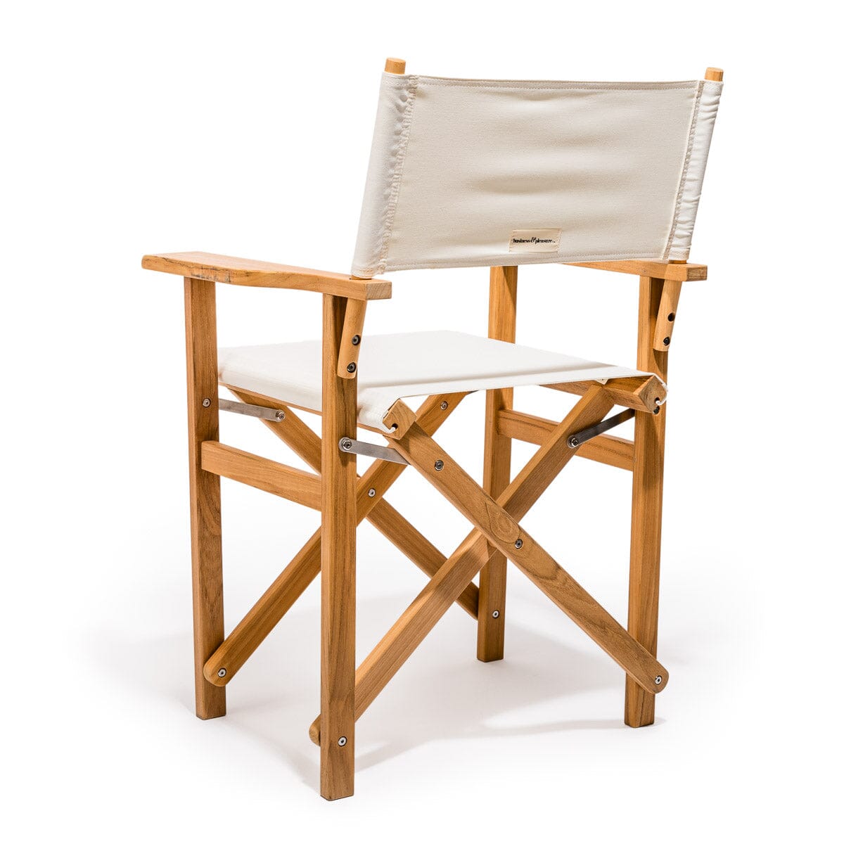 The Directors Chair - Table Height - Antique White Directors Chair Businessandpleasureco.com.au