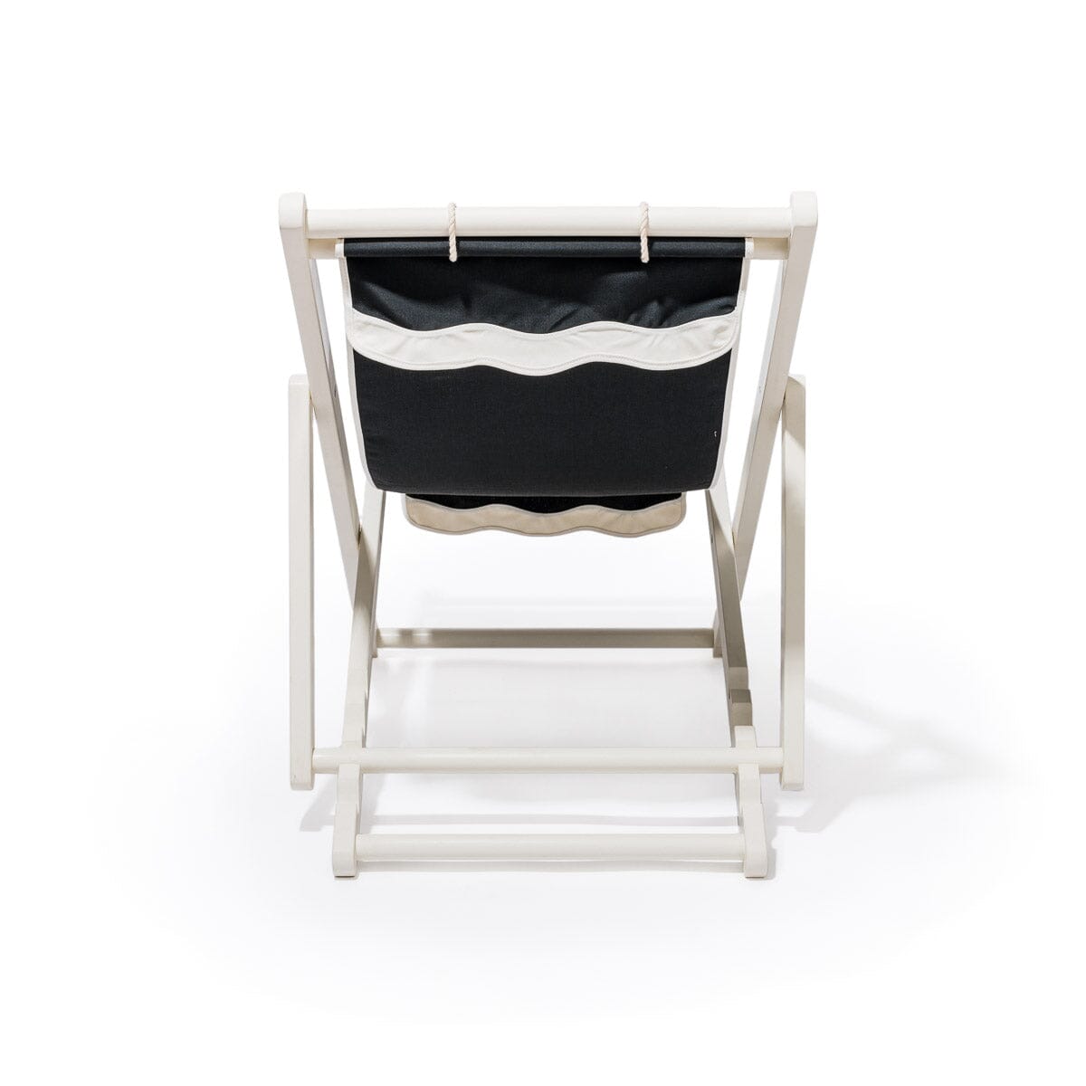 The Sling Chair - Rivie Black Sling Chair Business & Pleasure Co Aus