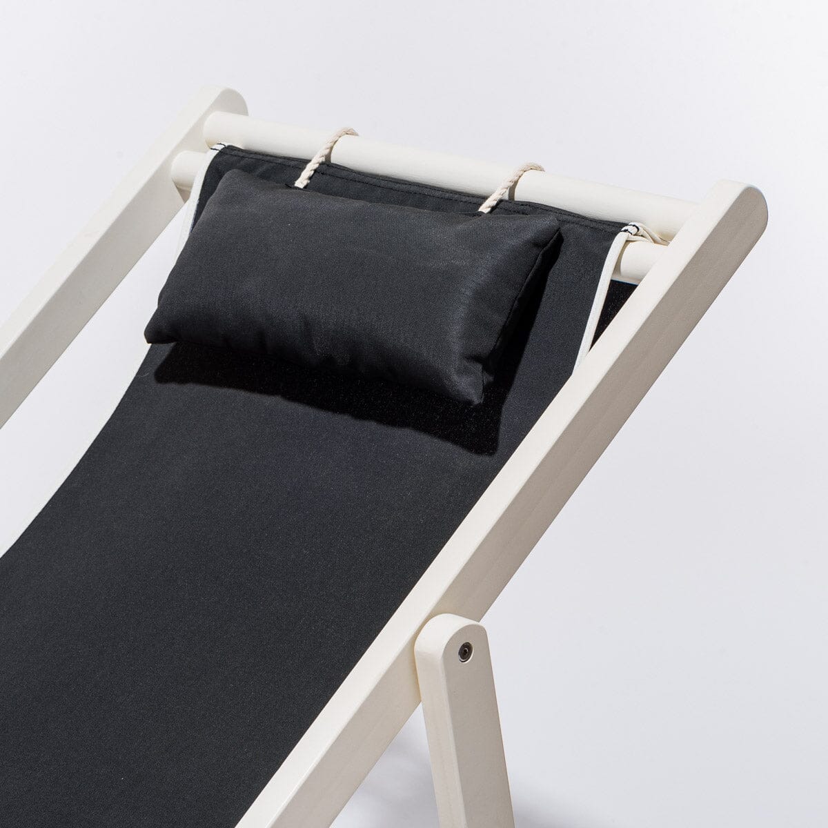 The Sling Chair - Rivie Black Sling Chair Business & Pleasure Co Aus