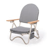 Swatch for The Pam Chair - Laurens Navy Stripe