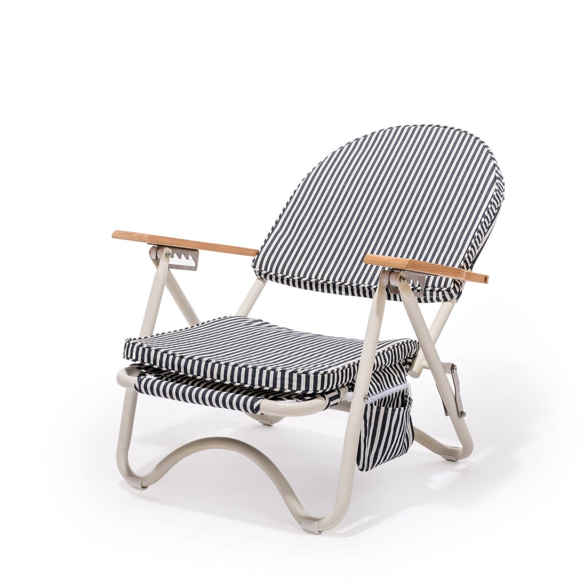 The Pam Chair - Laurens Navy Stripe Pam Chair Business & Pleasure Co.