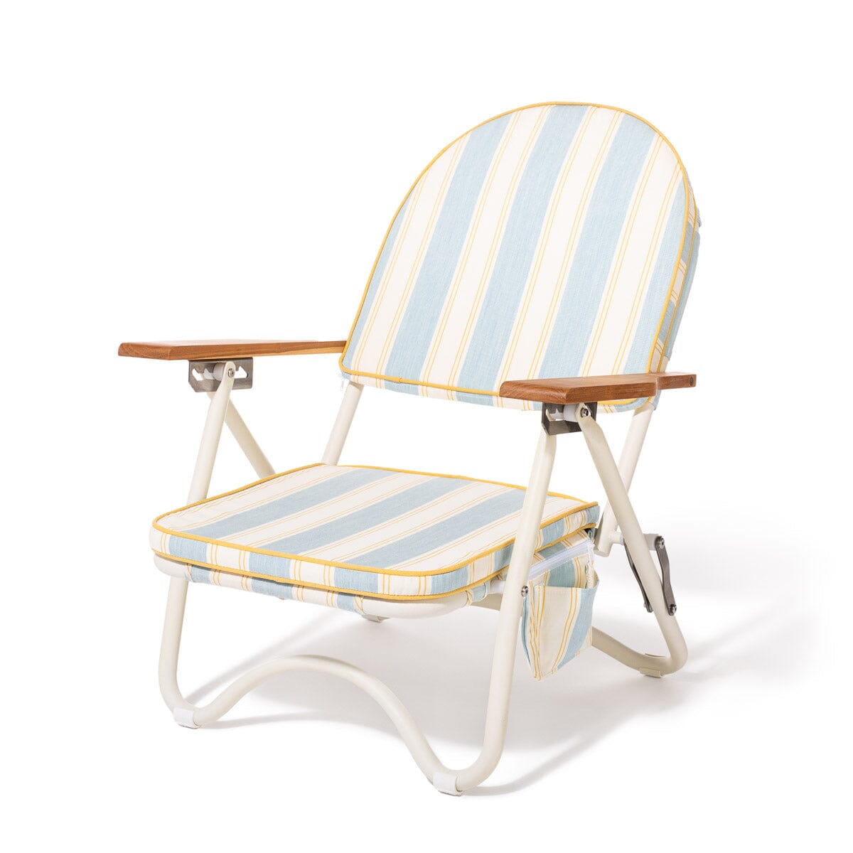 The Pam Chair - Tuuli Stripe Blue Pam Chair Business & Pleasure Co.