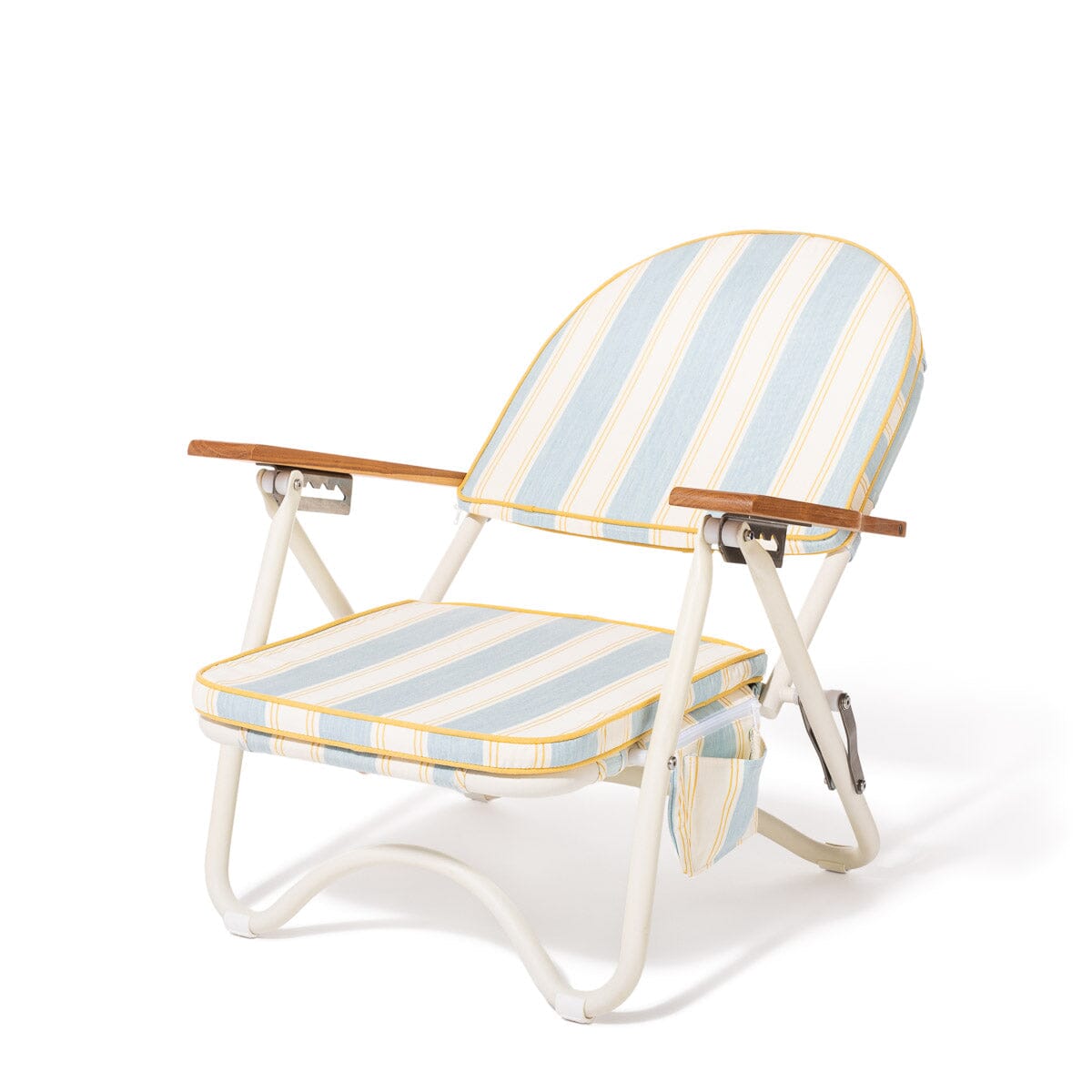 The Pam Chair - Tuuli Stripe Blue Pam Chair Business & Pleasure Co.