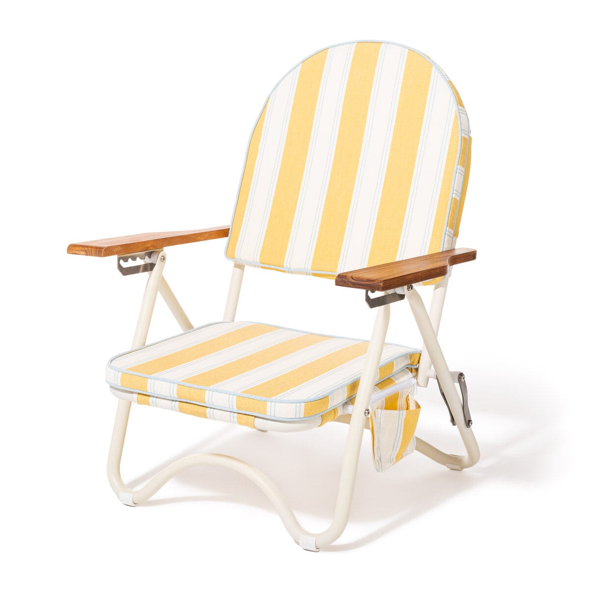 The Pam Chair - Tuuli Stripe Yellow Pam Chair Business & Pleasure Co.