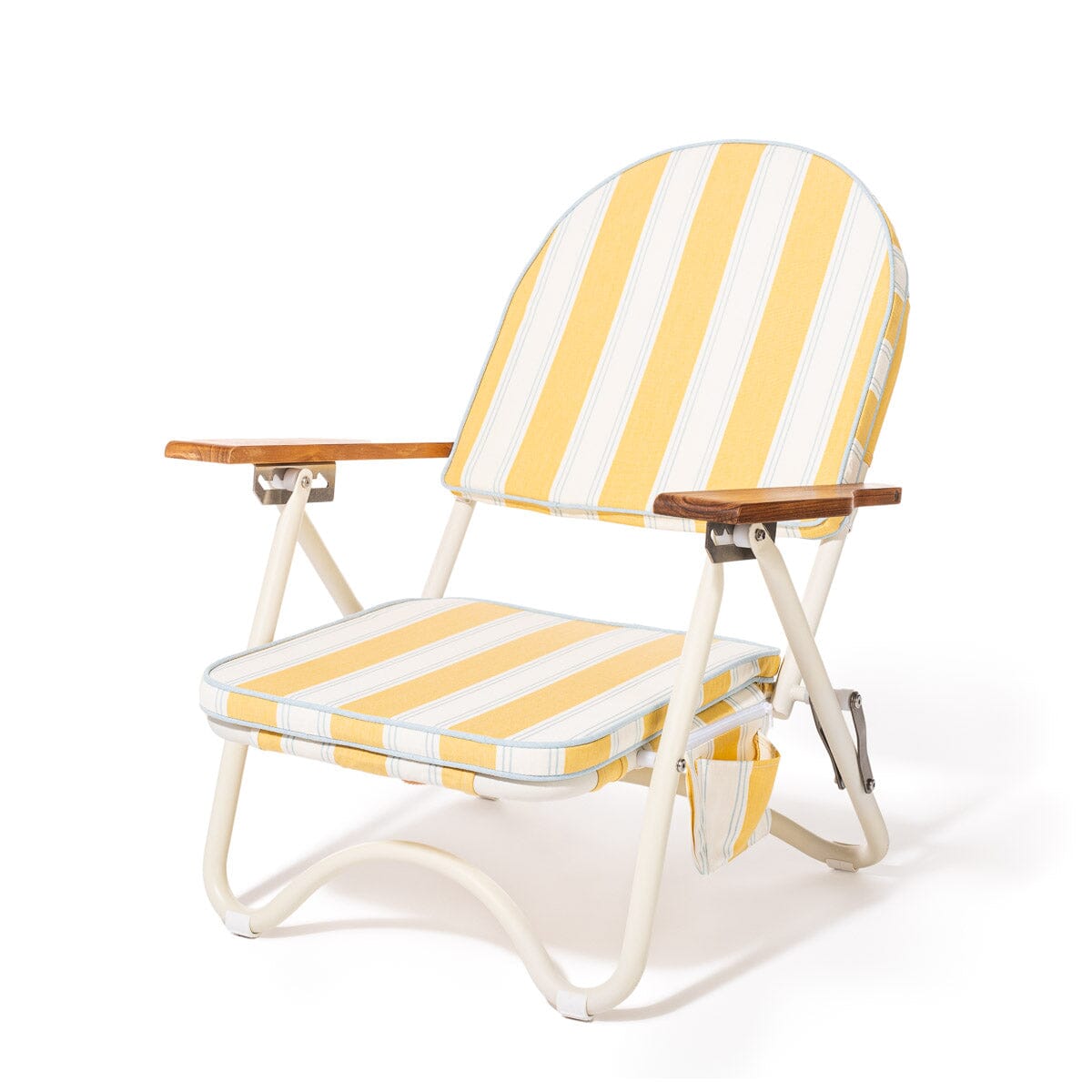 The Pam Chair - Tuuli Stripe Yellow Pam Chair Business & Pleasure Co.