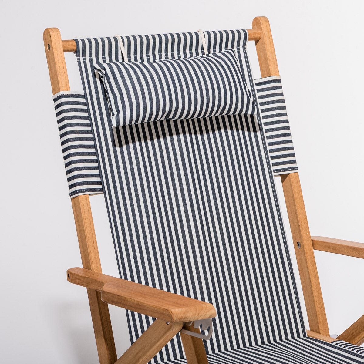 The Tommy Chair - Lauren's Navy Stripe Tommy Chair Business & Pleasure Co.