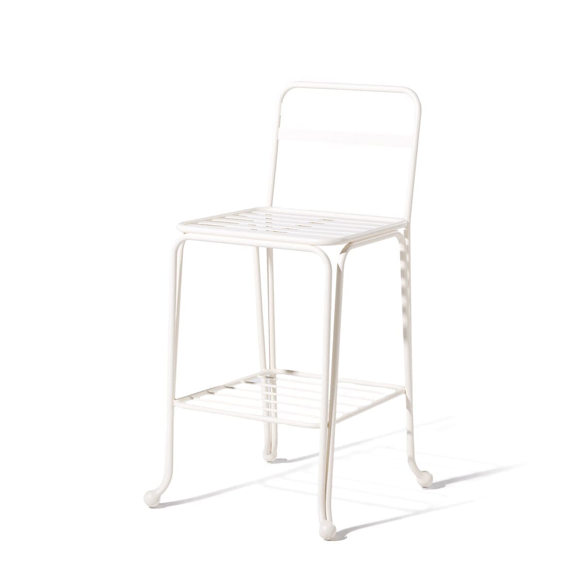 Product image of The Waterhouse Bistro Stool - Frame - Antique White Waterhouse Bistro Stool Business & Pleasure Co Aus