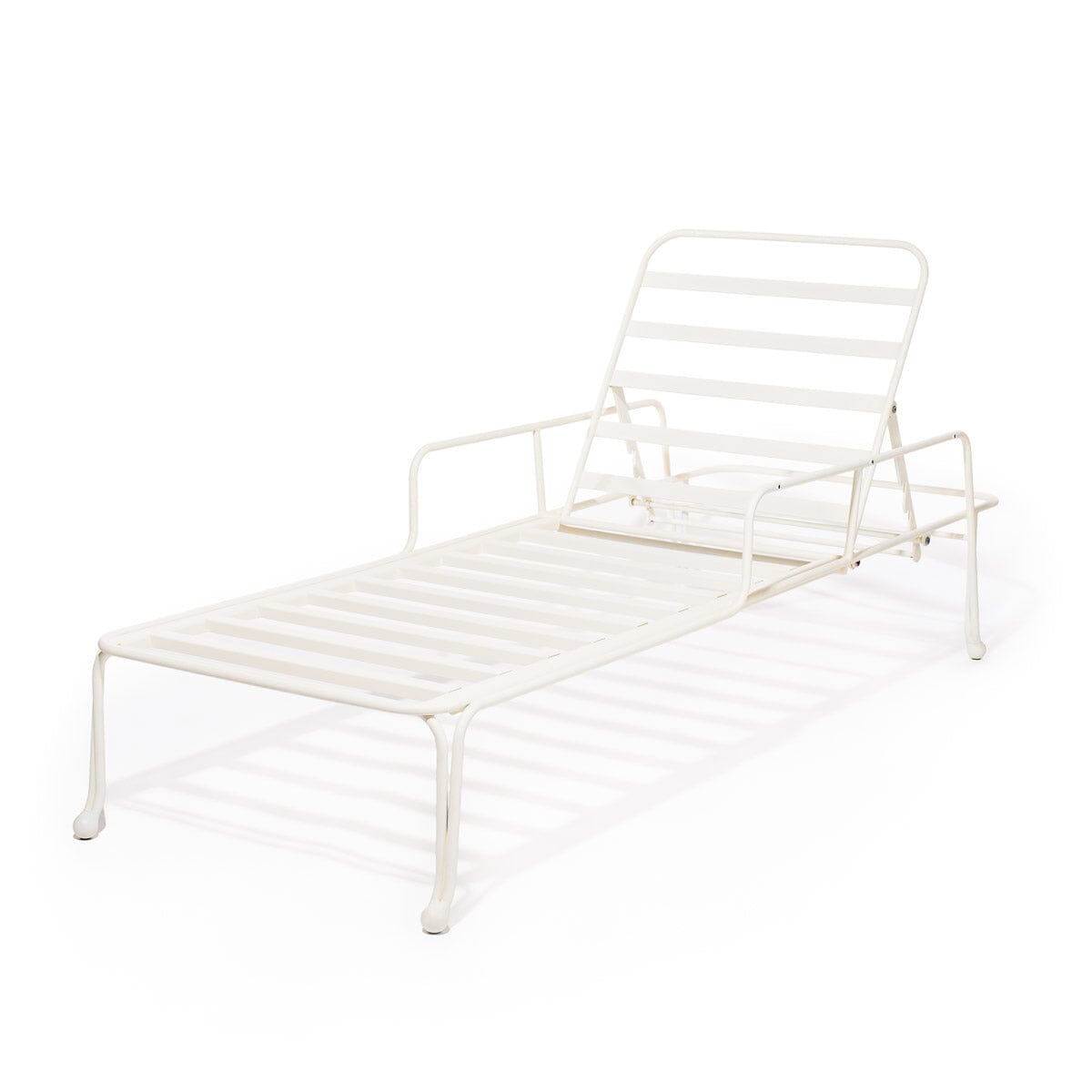 The Waterhouse Sun Lounger - Frame - Antique White Waterhouse Sun Lounger Business & Pleasure Co.