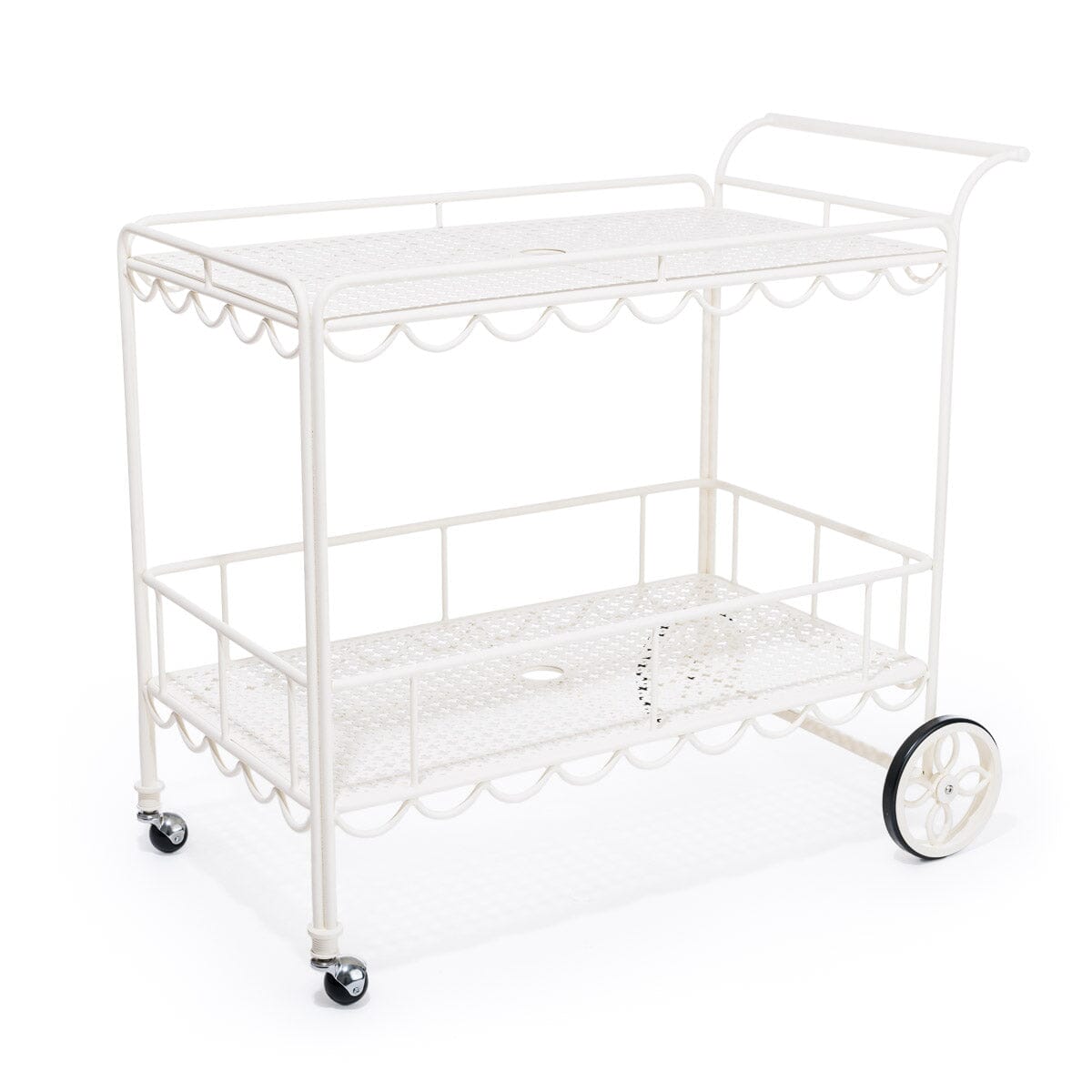 Product image of The Al Fresco Bar Cart - Antique White Al Fresco Bar Cart Business & Pleasure Co Aus