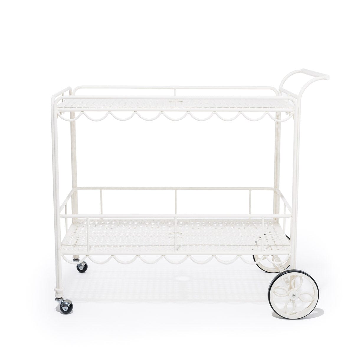 The Al Fresco Bar Cart - Antique White Al Fresco Bar Cart Business & Pleasure Co Aus