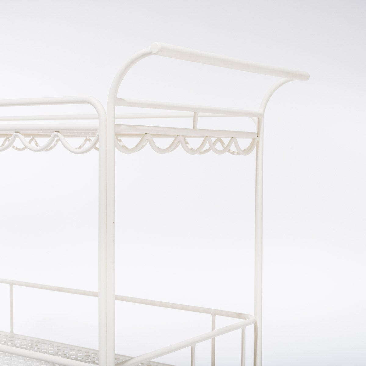 The Al Fresco Bar Cart - Antique White Al Fresco Bar Cart Business & Pleasure Co Aus