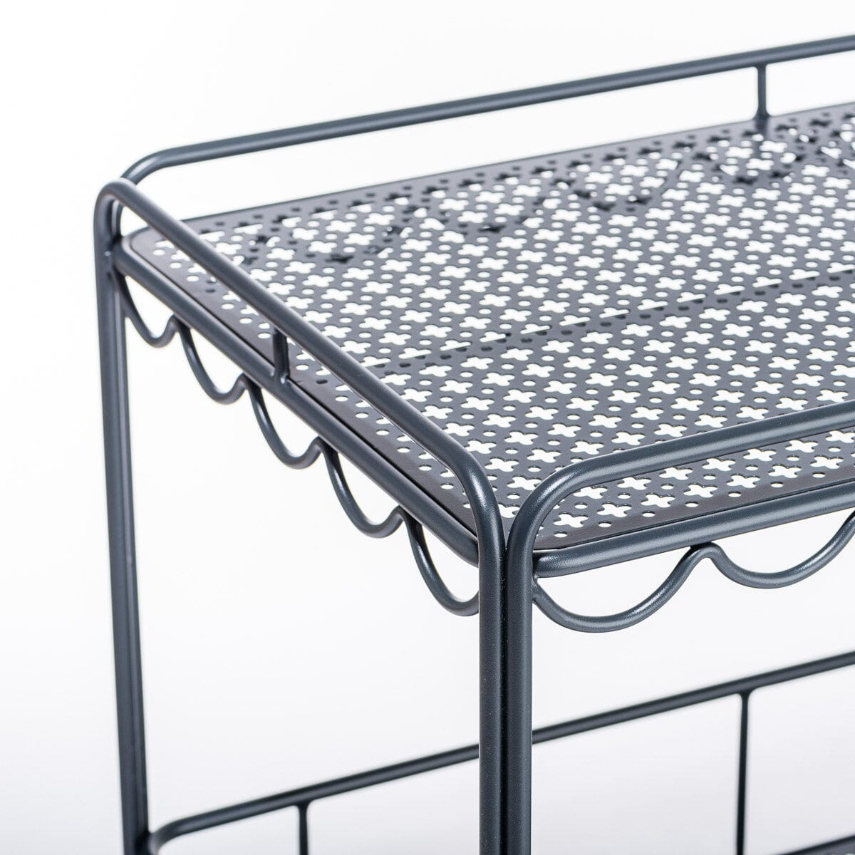 The Al Fresco Bar Cart - Vintage Black Al Fresco Bar Cart Business & Pleasure Co Aus