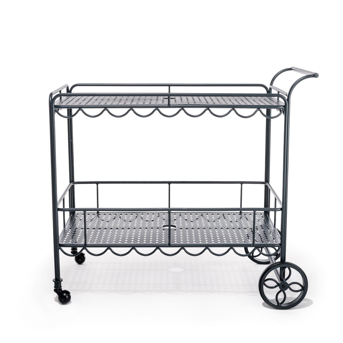 The Al Fresco Bar Cart - Vintage Black Al Fresco Bar Cart Business & Pleasure Co Aus