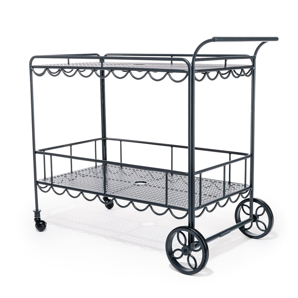 The Al Fresco Bar Cart - Vintage Black Al Fresco Bar Cart Business & Pleasure Co Aus