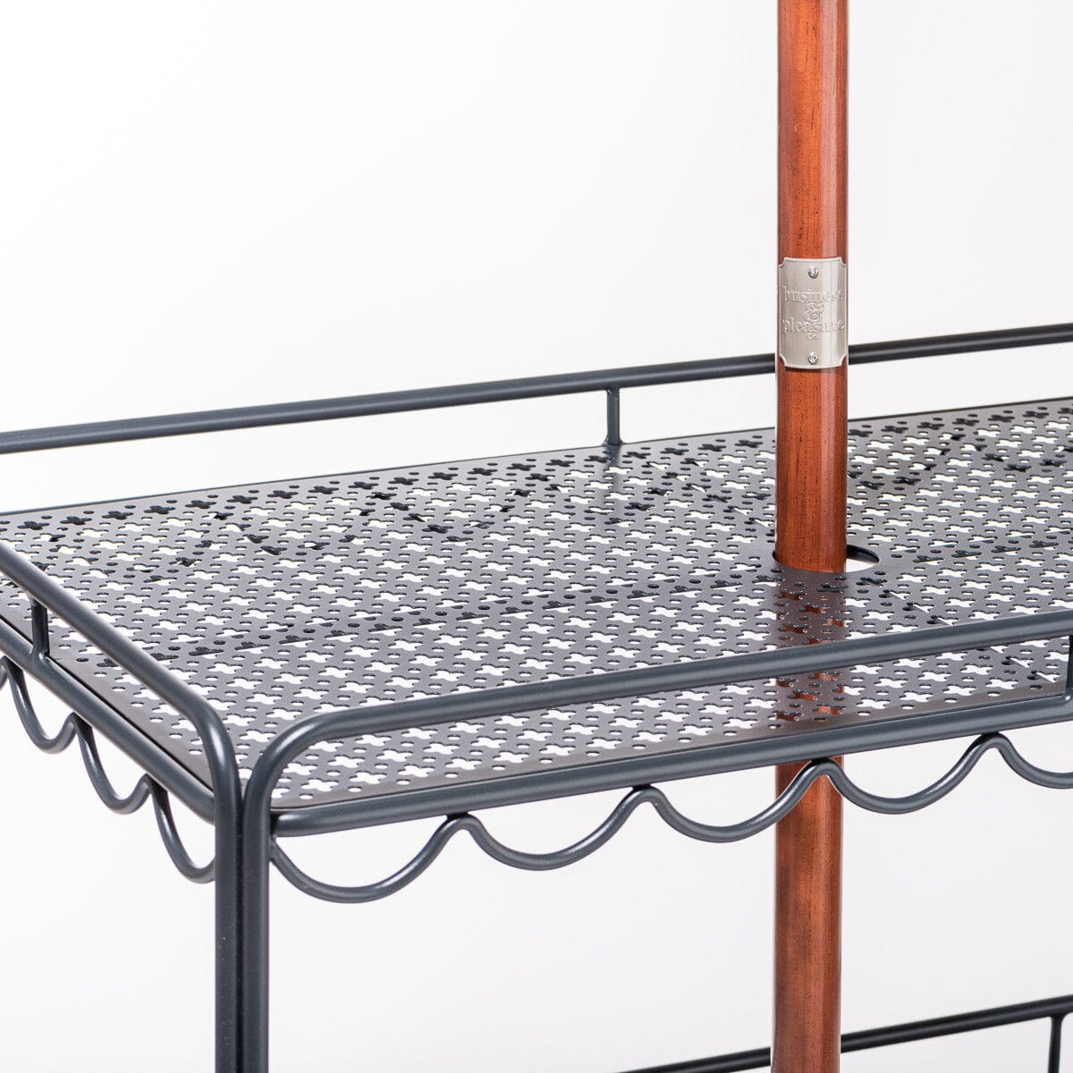 The Al Fresco Bar Cart - Vintage Black Al Fresco Bar Cart Business & Pleasure Co Aus