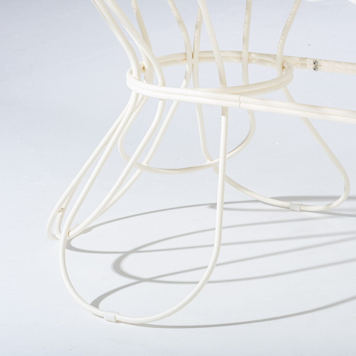 The Al Fresco Oval Dining Table - Antique White Al Fresco Dining Table Business & Pleasure Co Aus