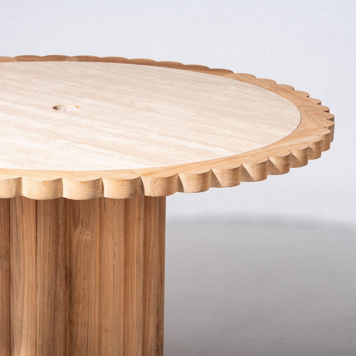 The Daisy Dining Table - Teakwood Daisy Dining Table Business & Pleasure Co Aus