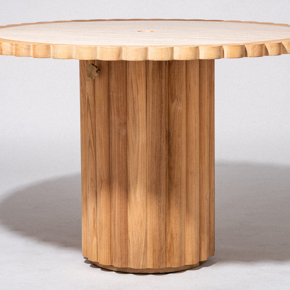 The Daisy Dining Table - Teakwood Daisy Dining Table Business & Pleasure Co Aus