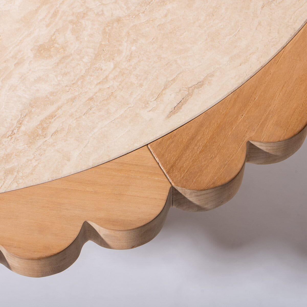 The Daisy Side Table - Teakwood Daisy Side Table Business & Pleasure Co Aus
