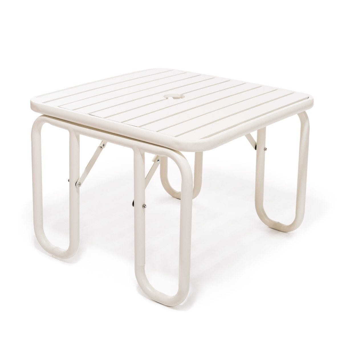 The Sunliner Side Table - Antique White Sunliner Side Table Business & Pleasure Co.
