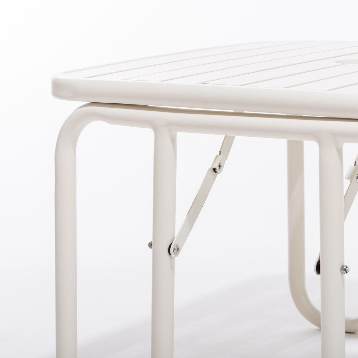 The Sunliner Side Table - Antique White Sunliner Side Table Business & Pleasure Co.