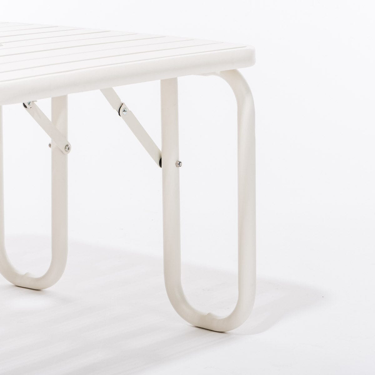 The Sunliner Side Table - Antique White Sunliner Side Table Business & Pleasure Co.