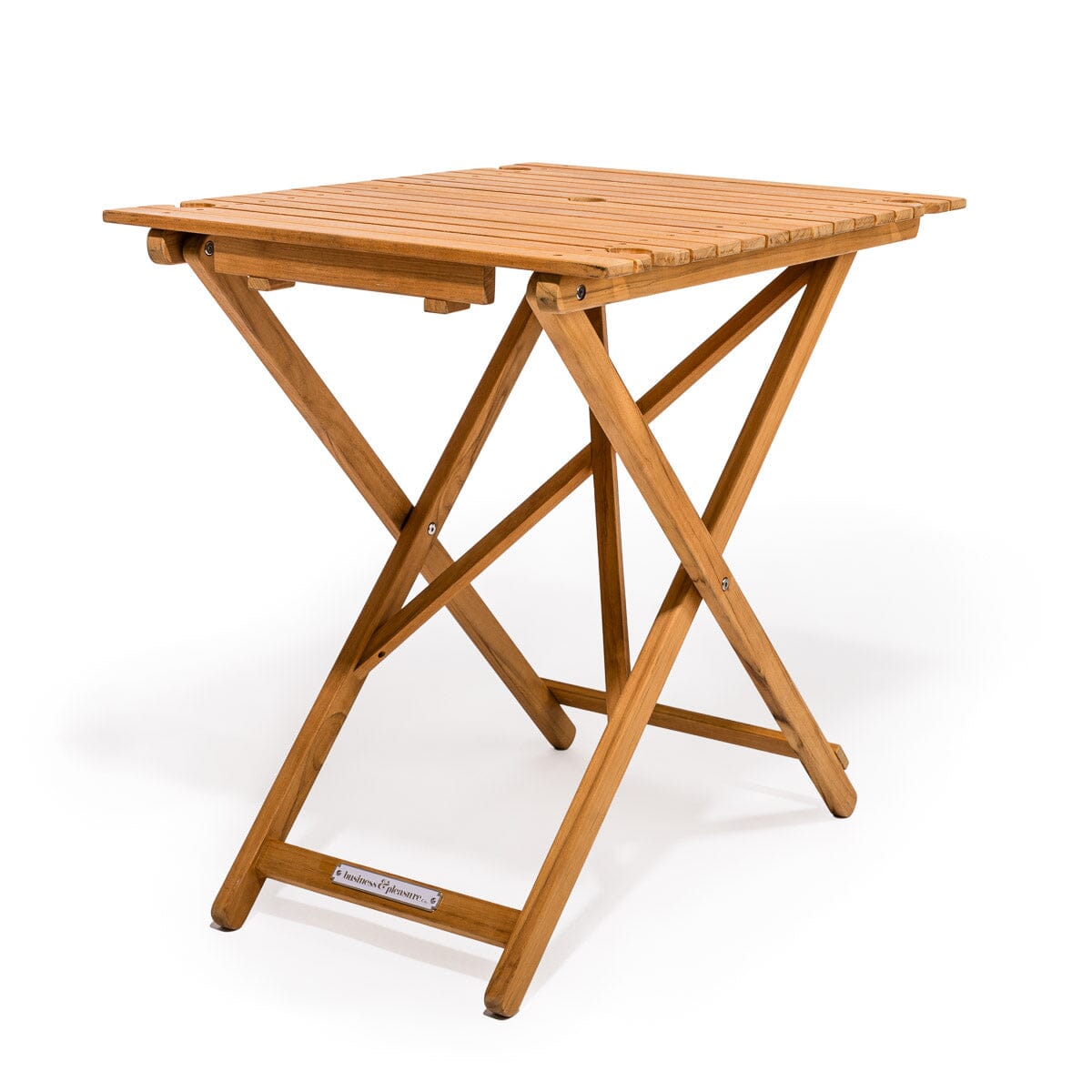 Tall folding best sale camping table