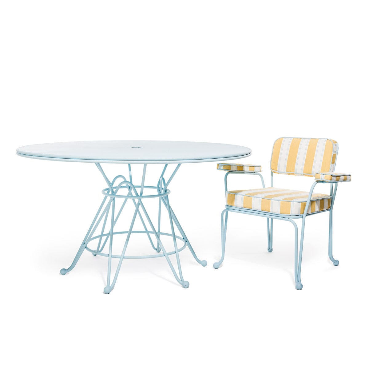The Waterhouse Dining Table - Powder Blue Waterhouse Dining Table Business & Pleasure Co.