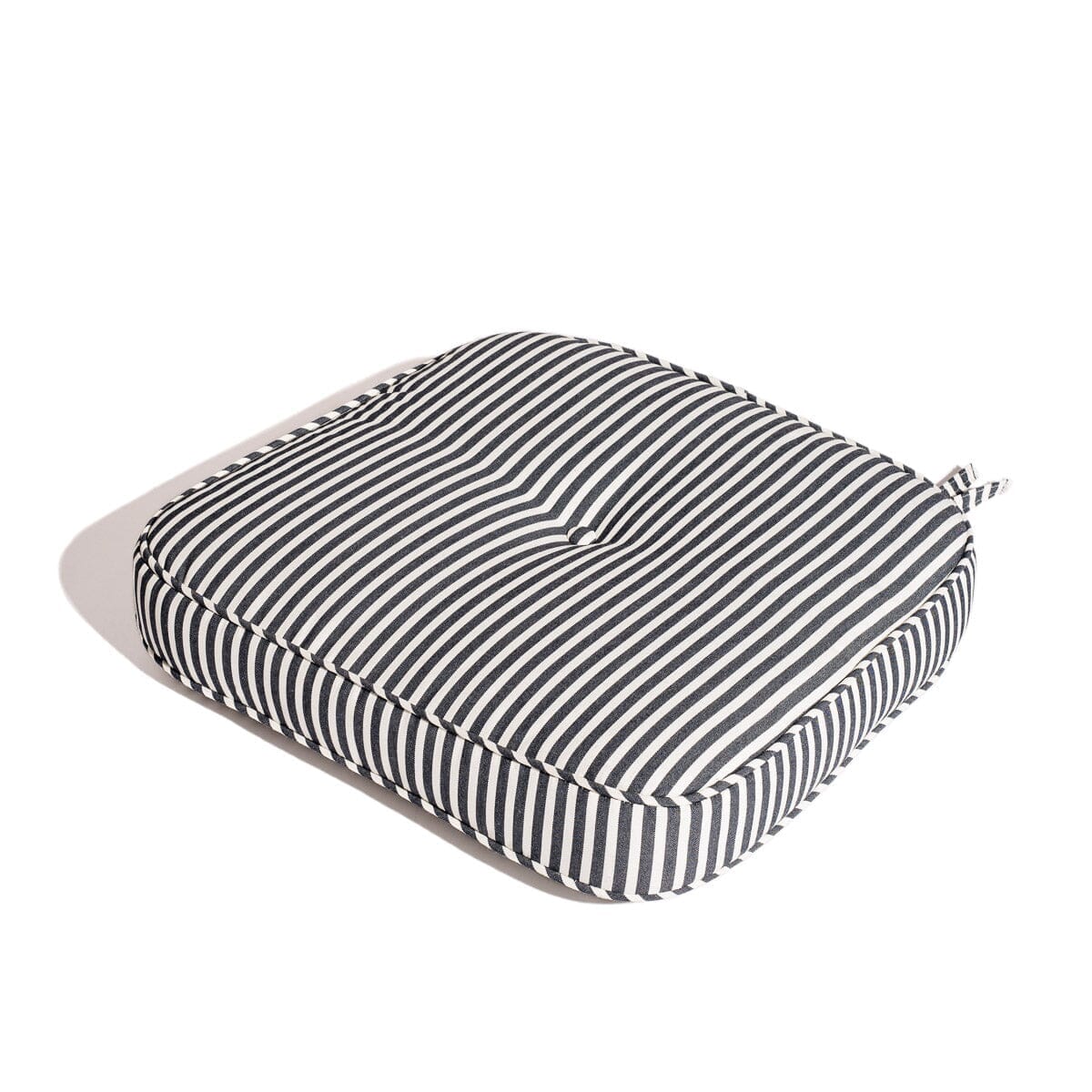 The Al Fresco Dining Chair in Lauren's Navy Stripe | Antique White Frame Al Fresco Dining Chair Business & Pleasure Co Aus