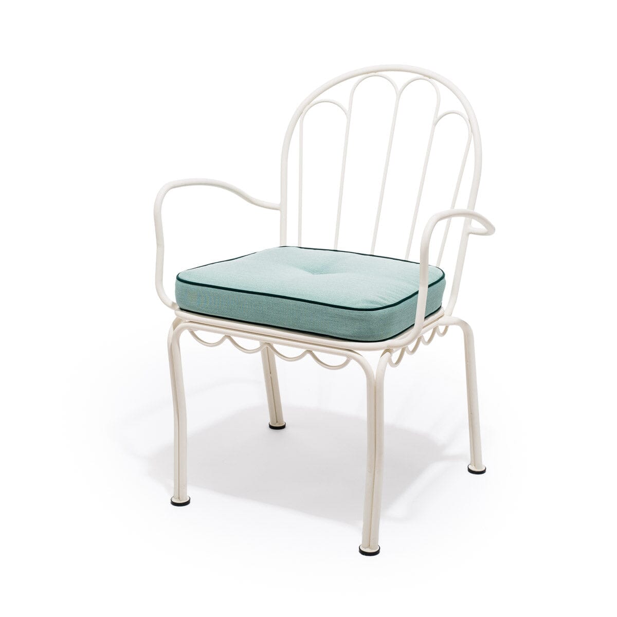 The Al Fresco Chair Cushion - Rivie Green Al Fresco Chair Cushion Business & Pleasure Co Aus